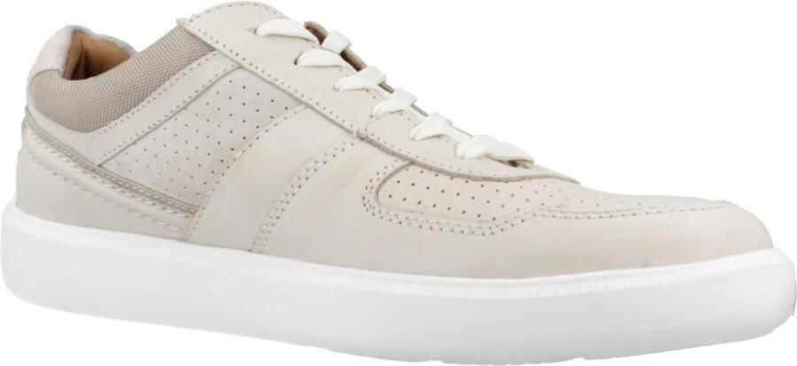 Clarks Cambro Race Heren Sneakers Off White Combi - Foto 4
