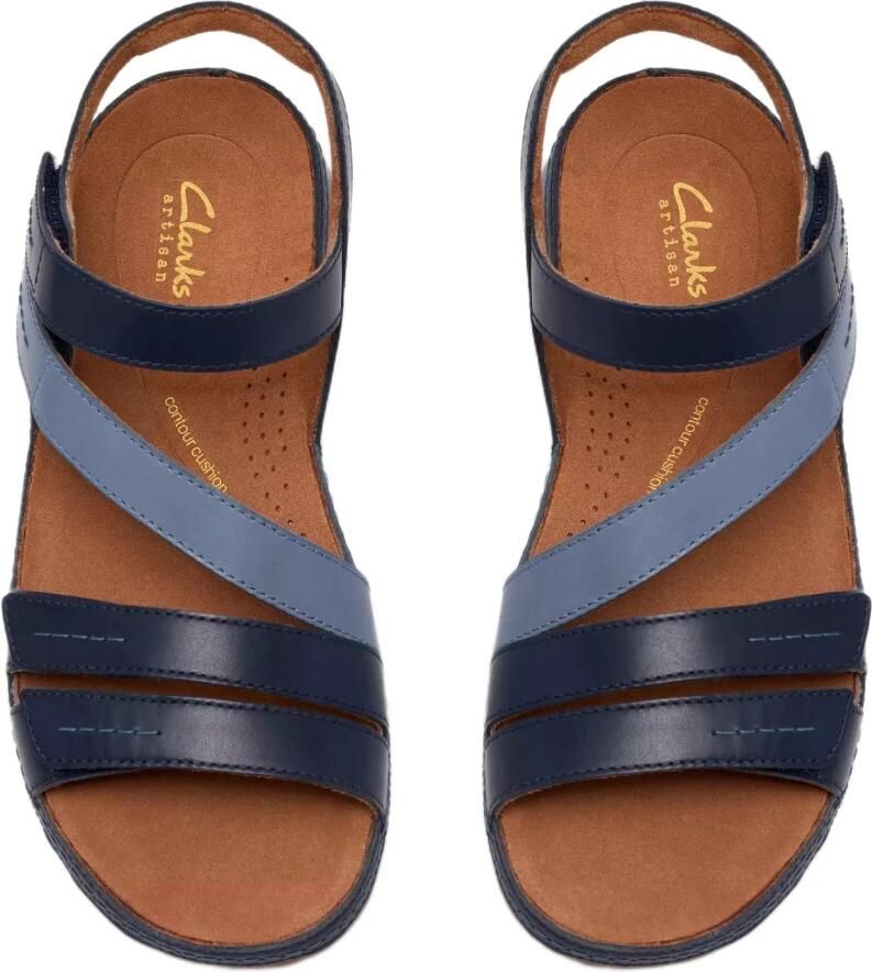 Clarks Cecily Mix dames sandaal Blauw - Foto 3