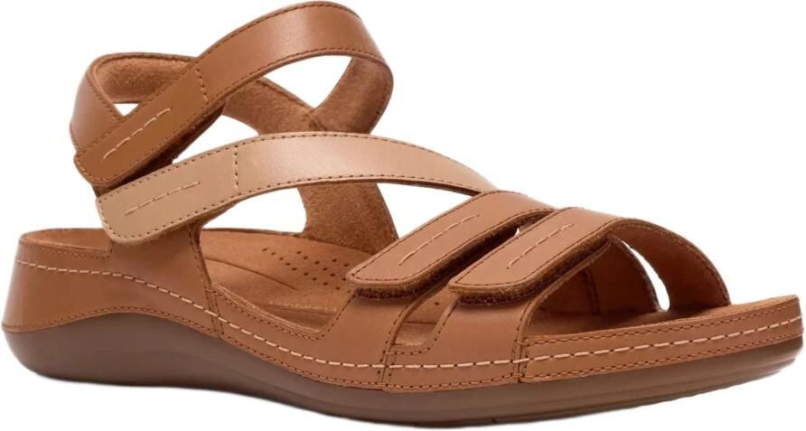 Clarks Cecily Mix dames sandaal bruin - Foto 4