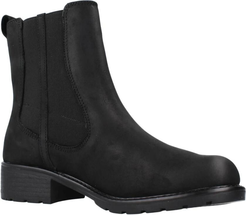 Clarks Orinoco Club Dames Laarzen Black Leather - Foto 2