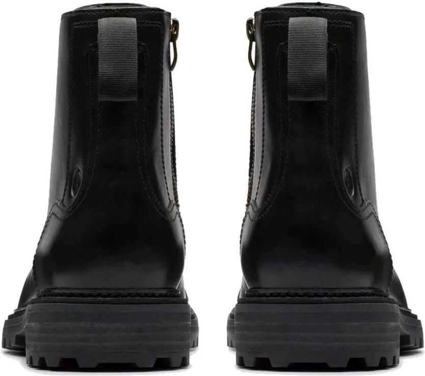 Clarks Zwarte enkellaarzen voor mannen Black Heren