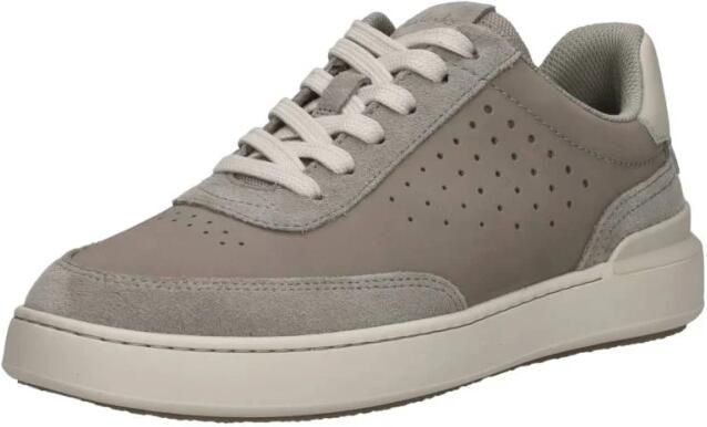 Clarks Grijze Leren Veterschoenen voor Vrouwen Gray Dames - Foto 2