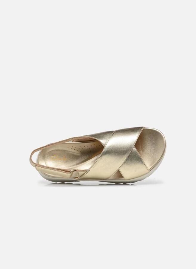 Clarks Shoes Dashlite dames Sandalen Goud Artikel - Foto 5