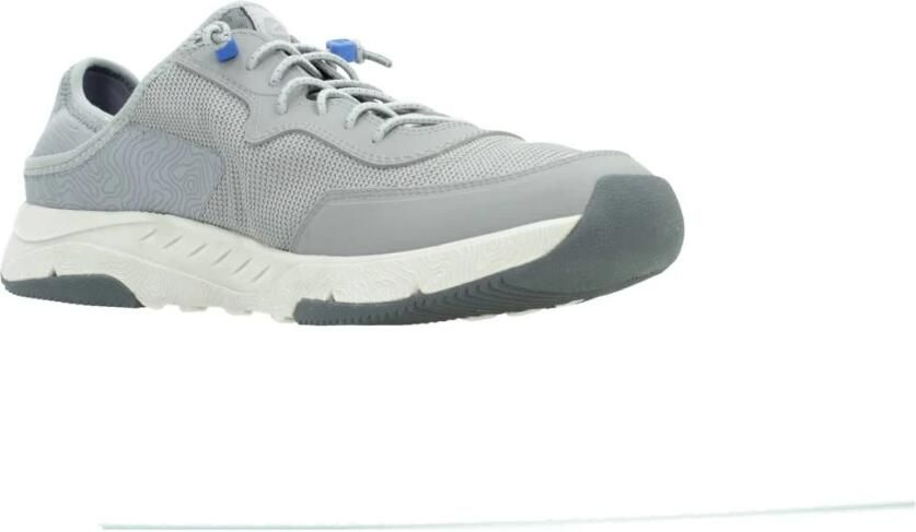 Clarks Davis Low Heren Sneakers Grey Combi - Foto 3