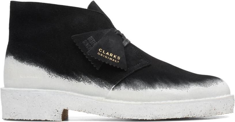 Clarks Heren schoenen Desert Boot221 G blk white