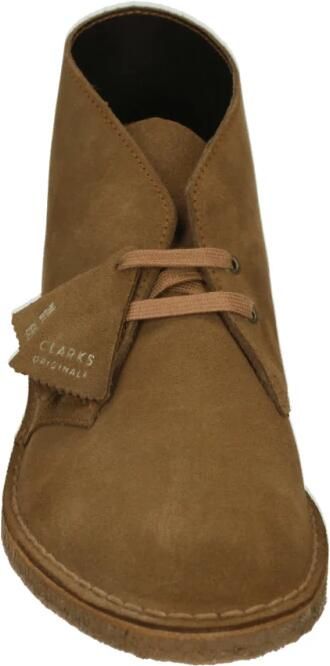 CLARKS ORIGINALS Clarks Boots Heren Desert Boot Heren Maat: 42 Materiaal: Suède Kleur: Cognac - Foto 6