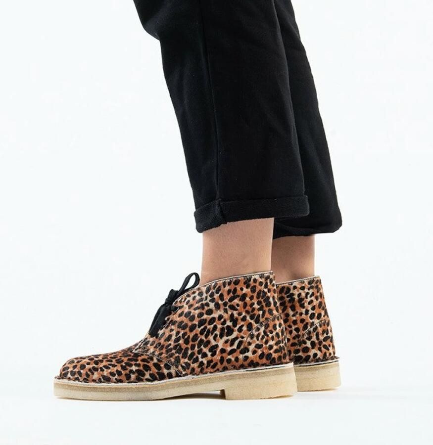 Clarks Damesschoenen Desert Boot. D leopard - Foto 3