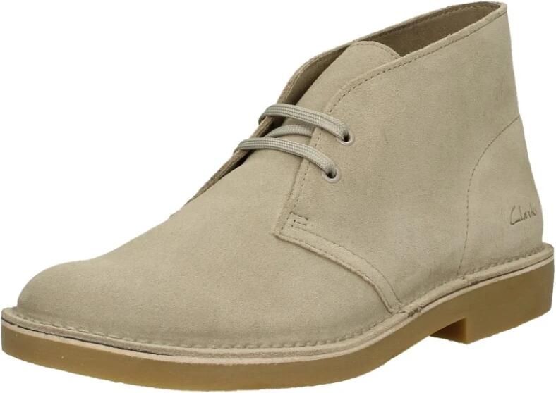 Clarks DESERT~BT~EVO~~~~~~~~~~~~~~~~~ Vrije tijd half-hoogHeren veterschoenHeren sneakers Wit beige - Foto 14