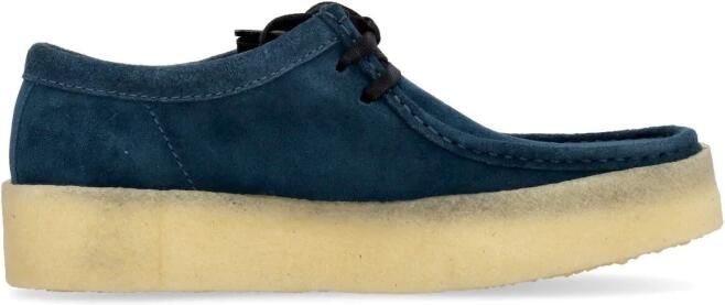 Clarks Diepblauwe Mocassin Lifestyle Schoen