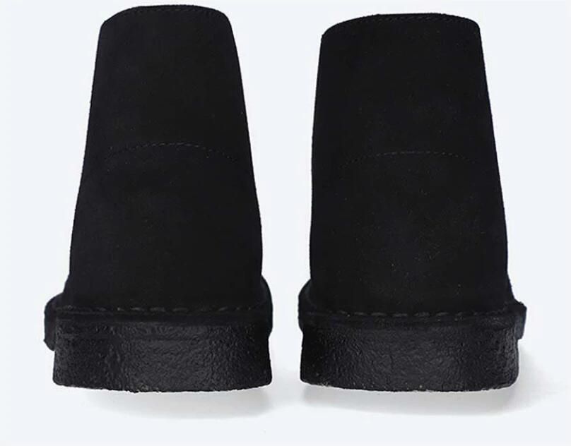 CLARKS ORIGINALS Clarks Veterboots Dames Desert Boot Dames Suède Zwart - Foto 17