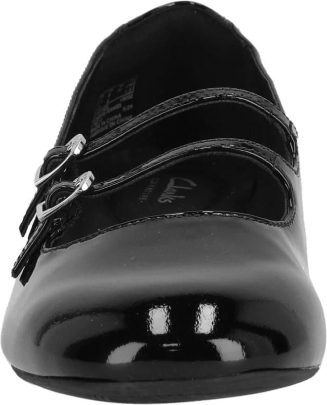 Clarks Shoes Daiss30 Shine Ballerina´s Zwart 1 2 Vrouw - Foto 4