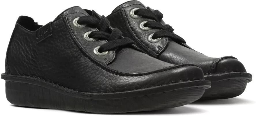 Clarks Funny Dream dames veterschoen zwart