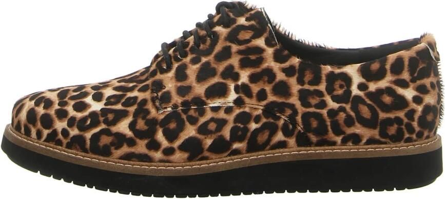 Clarks Dames schoenen Glick Darby D leopard
