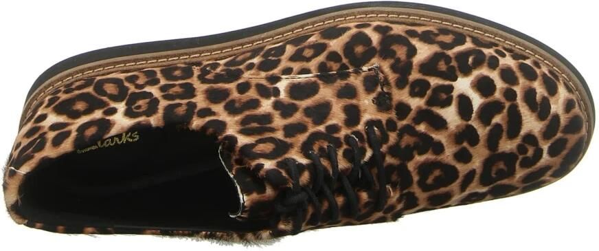 Clarks Dames schoenen Glick Darby D leopard - Foto 5