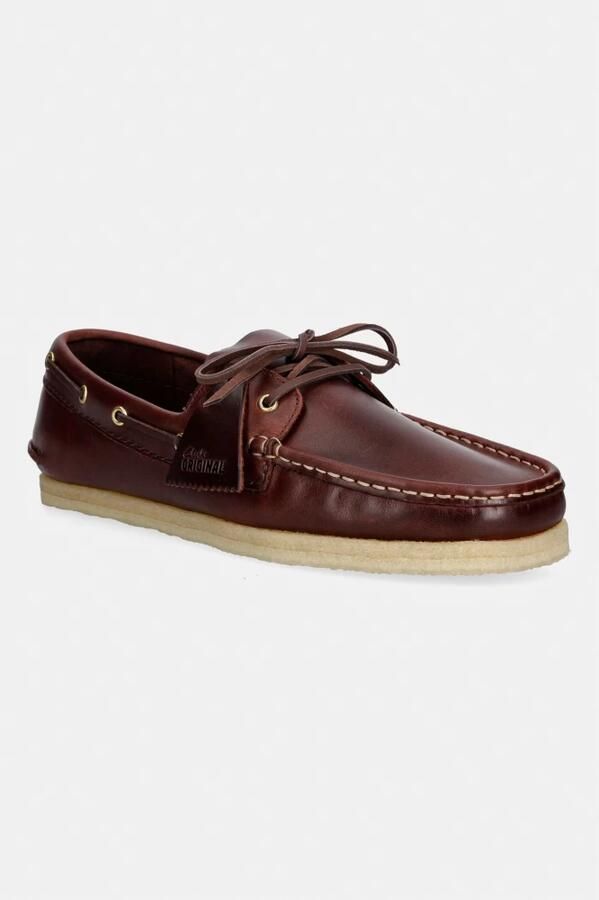 CLARKS ORIGINALS Bruine Clarks Loafers Godney Boat M - Foto 4