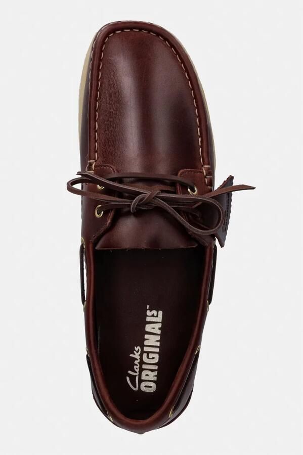 CLARKS ORIGINALS Bruine Clarks Loafers Godney Boat M - Foto 6