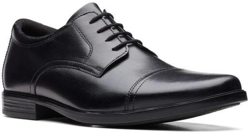Clarks Veterschoenen Howard Cap in elegante uitstraling vrijetijdsschoen lage schoen veterschoen