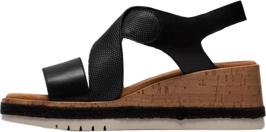 Clarks Dames sandalen met hak Kidiki Sun 26185954 Zwart - Foto 3