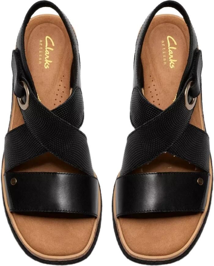 Clarks Dames sandalen met hak Kidiki Sun 26185954 Zwart - Foto 4