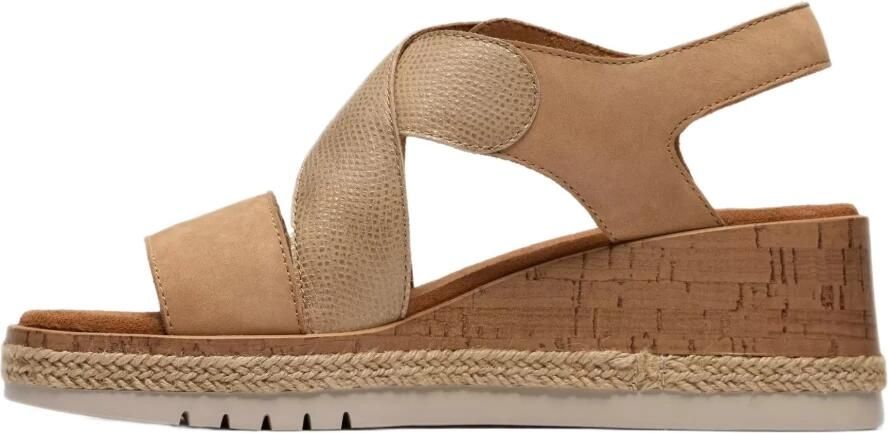 Clarks Sandalen met sleehak Kidiki Sun - Foto 2