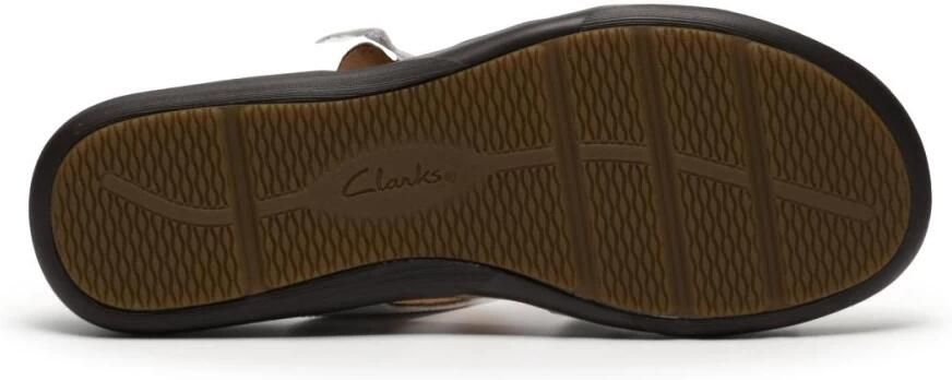 Clarks Kitly Pearl leren schoenen wit lakleer - Foto 13