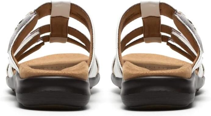 Clarks Kitly Pearl leren schoenen wit lakleer - Foto 14