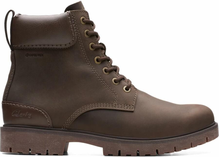 Clarks Heren RossdaleHiGTX G 4 dark brown lea