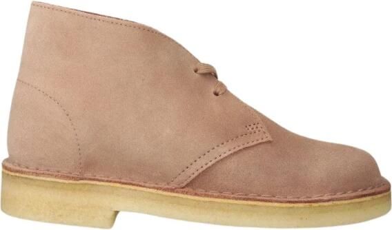 Clarks Shoes Clarks Dames Desert Boot. D 1 Warm Beige
