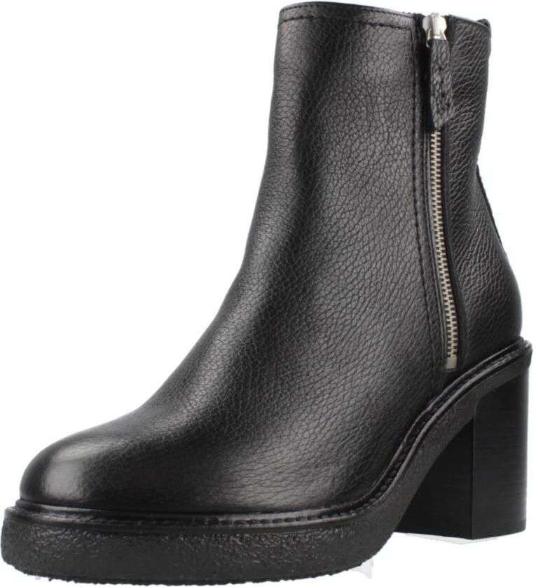 Clarks Zwarte enkellaarsjes voor vrouwen Black Dames - Foto 2