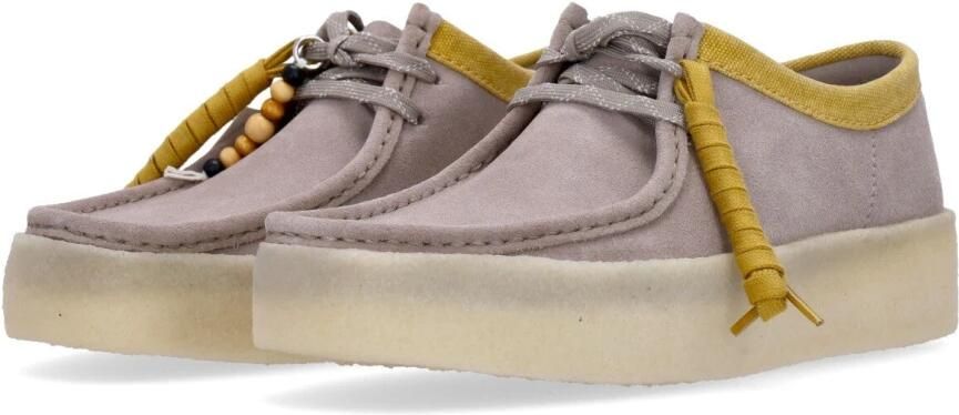 Clarks Grijze Wallabee Cup Platte Schoenen Gray Heren - Foto 5