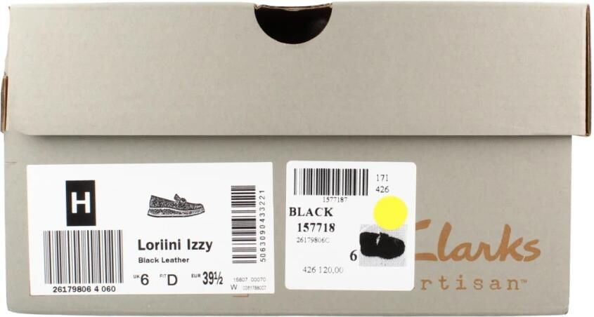 Clarks Shoes Loriini Izzy Loafers Zwart 1 2 Vrouw - Foto 4