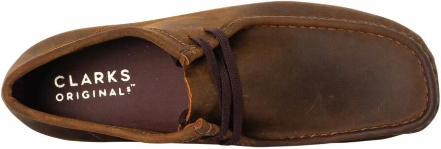 Clarks Bruine Leren Mocassins Vierkante Neus Schoenen Brown Heren - Foto 3
