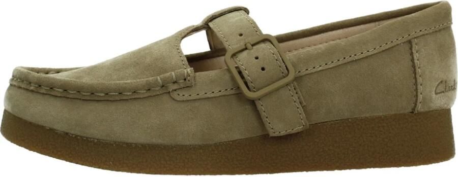 Clarks Shoes Wallabee Evo Bar Loafers Bruin 1 2 Vrouw - Foto 2