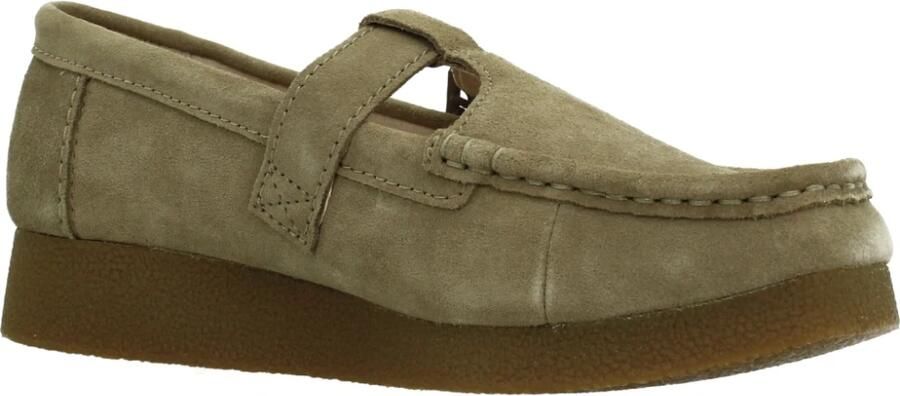 Clarks Shoes Wallabee Evo Bar Loafers Bruin 1 2 Vrouw - Foto 5