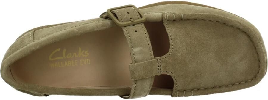 Clarks Shoes Wallabee Evo Bar Loafers Bruin 1 2 Vrouw - Foto 6