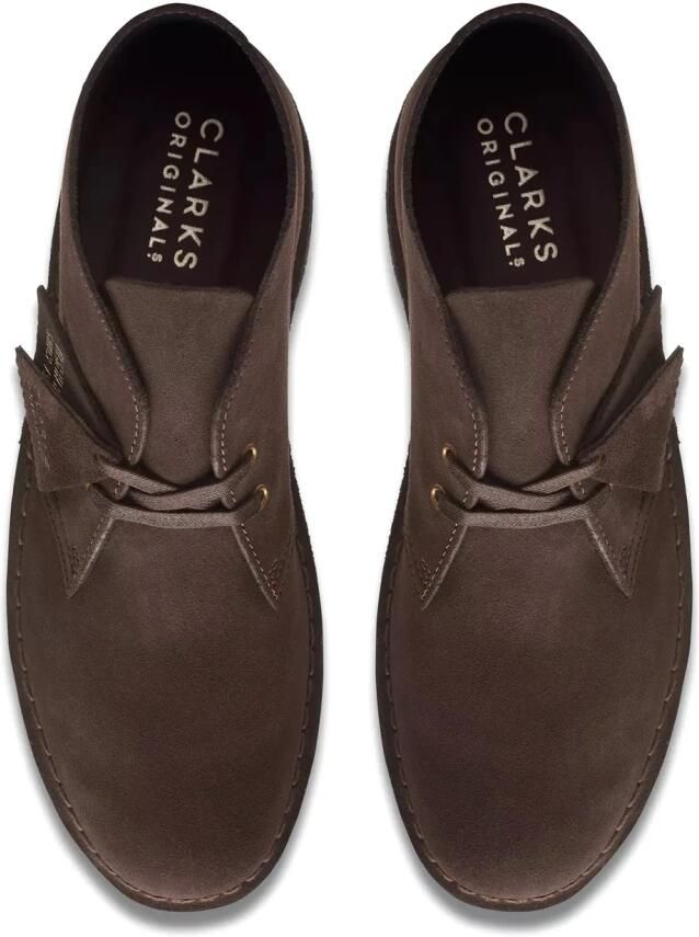 Clarks Veterboot Desert Boot Evo Donkerbruin Verwisselbaar Voetbed - Foto 7