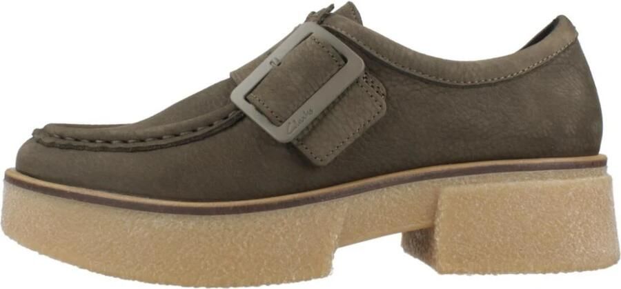 Clarks Shoes Linoso Monk Schoenen Groen Vrouw - Foto 6