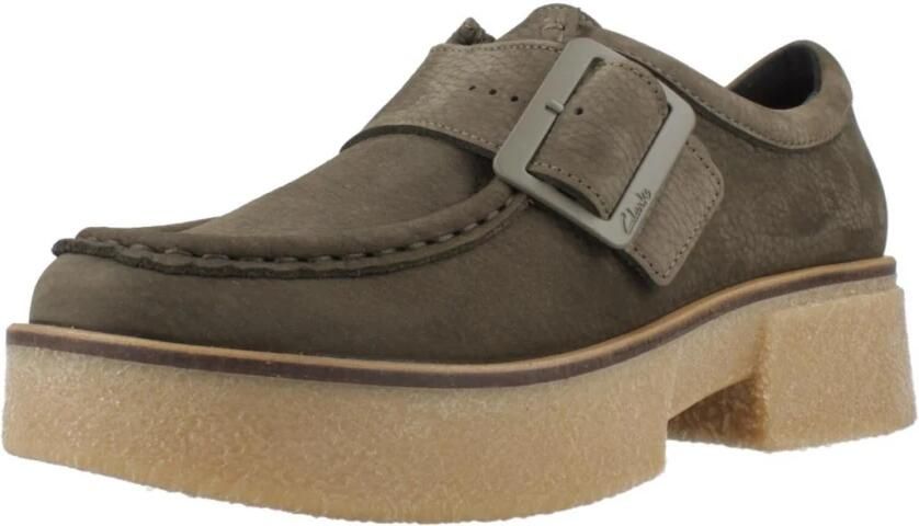 Clarks Shoes Linoso Monk Schoenen Groen Vrouw - Foto 2