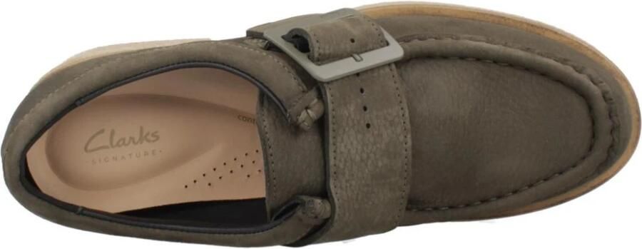 Clarks Shoes Linoso Monk Schoenen Groen Vrouw - Foto 4