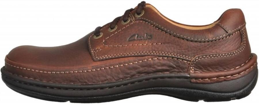 Clarks Veterschoenen NATURE THREE Vrijetijdsschoen lage schoen veterschoen met uitneembare voetbed - Foto 12