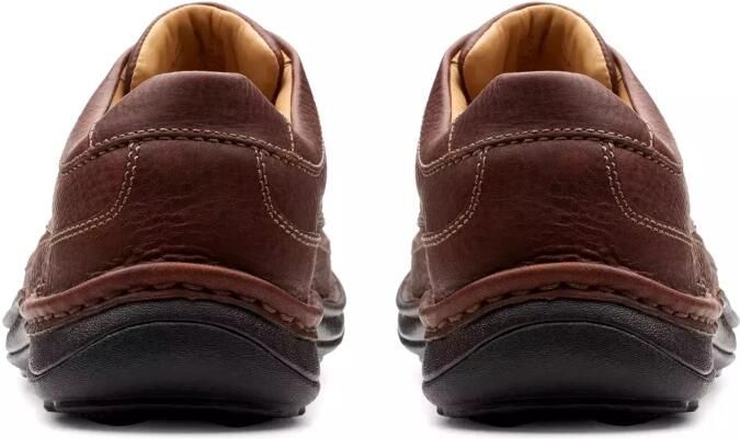 Clarks Nature Three heren veterschoen Bruin - Foto 3