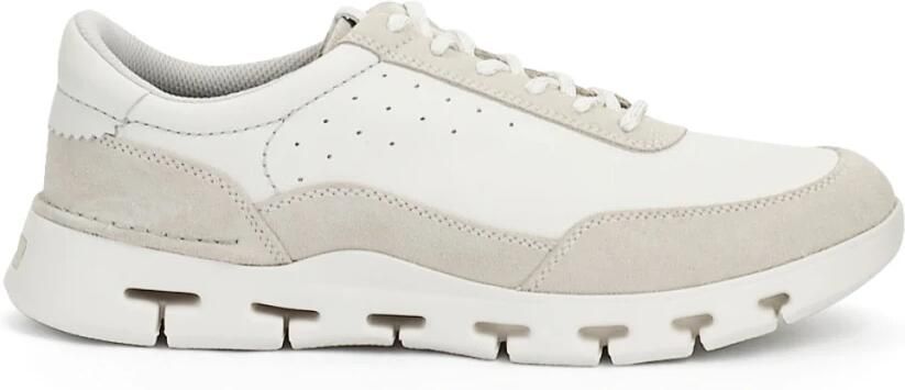 Clarks Witte Sneakers met Veters voor Mannen White Heren - Foto 4