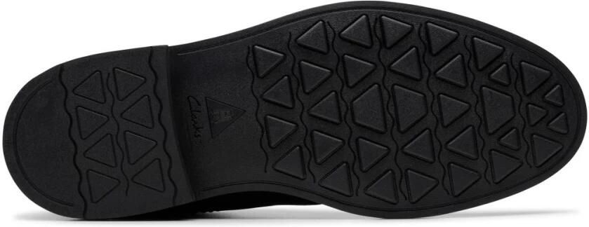 Clarks half hoge veterboot Newford Mid 26183381 Zwart - Foto 5