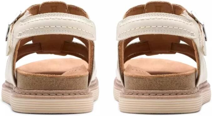 Clarks Off White Dames Sandaal Arwell Sun - Foto 4