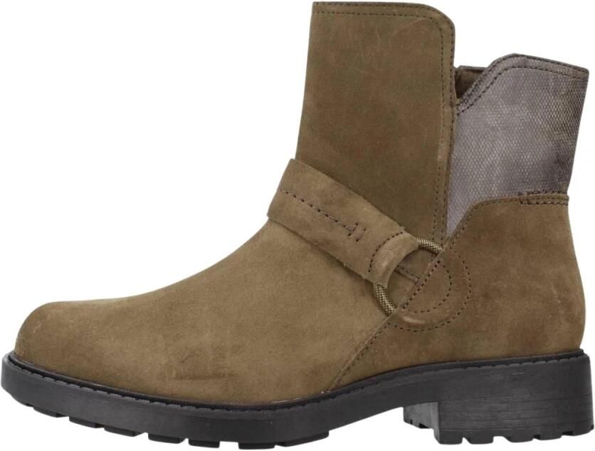 Clarks Dames Damen Opal Rose Fashion Boot Dark Olive SDE 40 dark olive sde