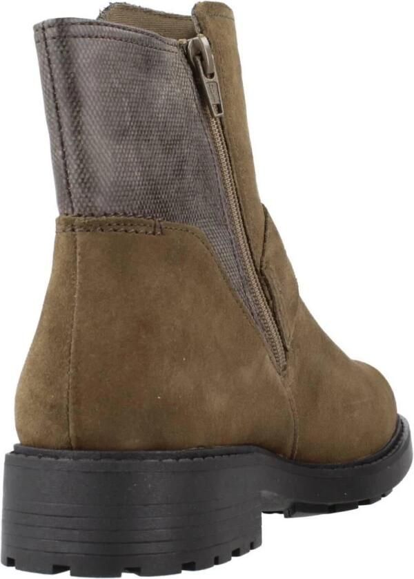 Clarks Dames Damen Opal Rose Fashion Boot Dark Olive SDE 40 dark olive sde - Foto 6