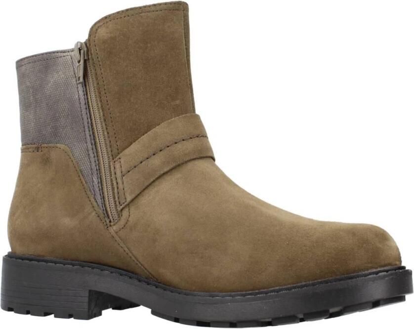 Clarks Dames Damen Opal Rose Fashion Boot Dark Olive SDE 40 dark olive sde - Foto 3