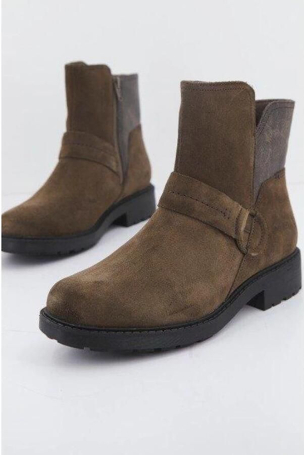 Clarks Dames Damen Opal Rose Fashion Boot Dark Olive SDE 40 dark olive sde - Foto 5