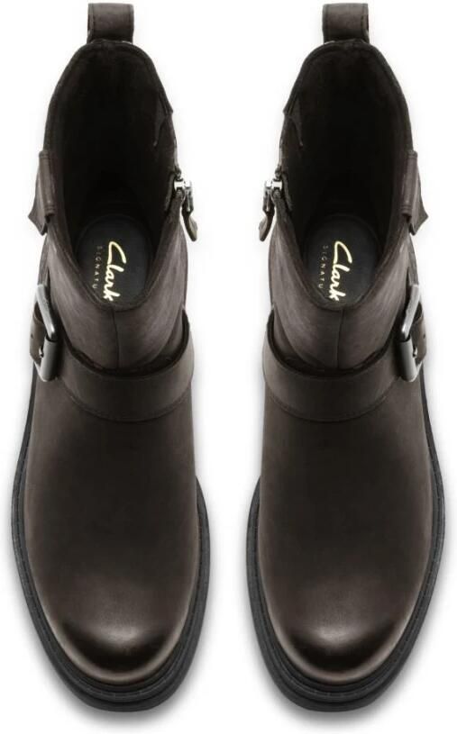 Clarks stoere enkellaars Orinoco 3 26183953 Grijs - Foto 4