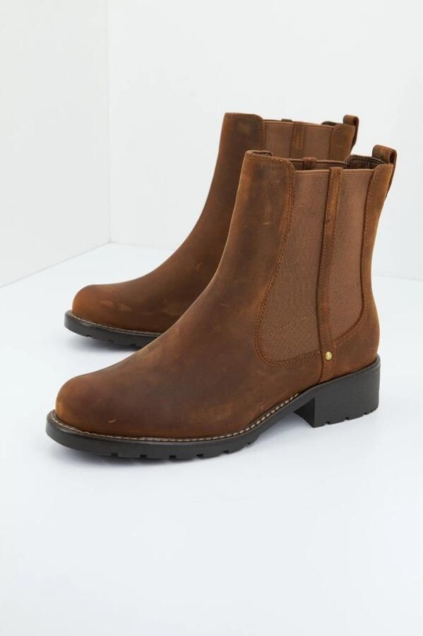 Clarks Chelsea Boots Brown Dames - Foto 4